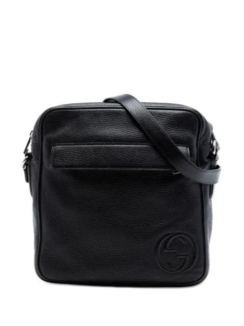 2016-2025 Medium Pebbled Calfskin Soho Messenger Bag crossbody bag by GUCCI 