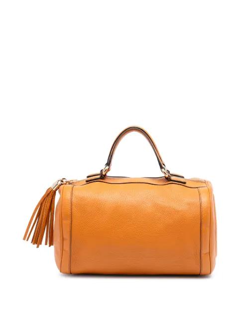 2016-2025 Medium Pebbled Calfskin Soho boston bag by GUCCI 