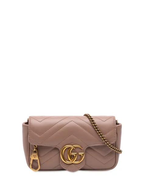 2016-2025 Mini GG Marmont Matelasse Leather Flap crossbody bag by GUCCI 