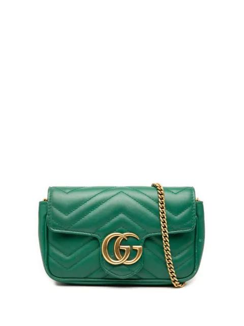 2016-2025 Mini GG Marmont Matelasse Leather Flap crossbody bag by GUCCI 