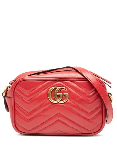 2016-2025 Mini GG Marmont Matelasse Leather crossbody bag by GUCCI 