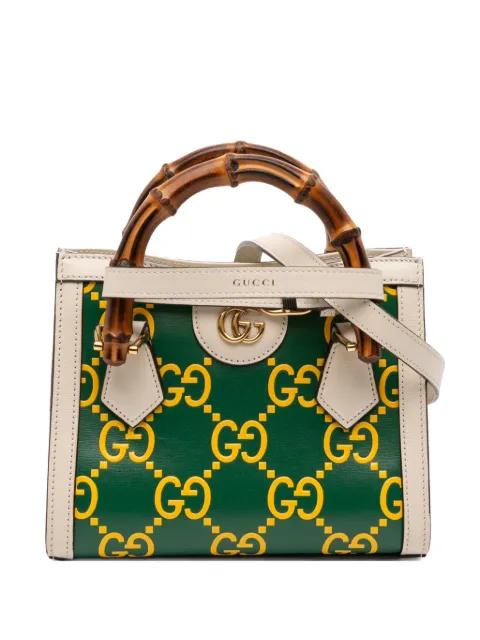 2016-2025 Mini Leather Bamboo GG Diana satchel by GUCCI 
