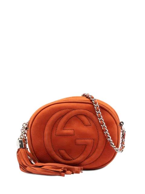 2016-2025 Mini Nubuck Soho Chain crossbody bag by GUCCI 