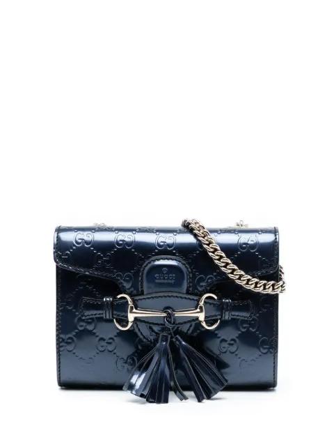 2016-2025 Mini Patent Guccissima Emily crossbody bag by GUCCI 