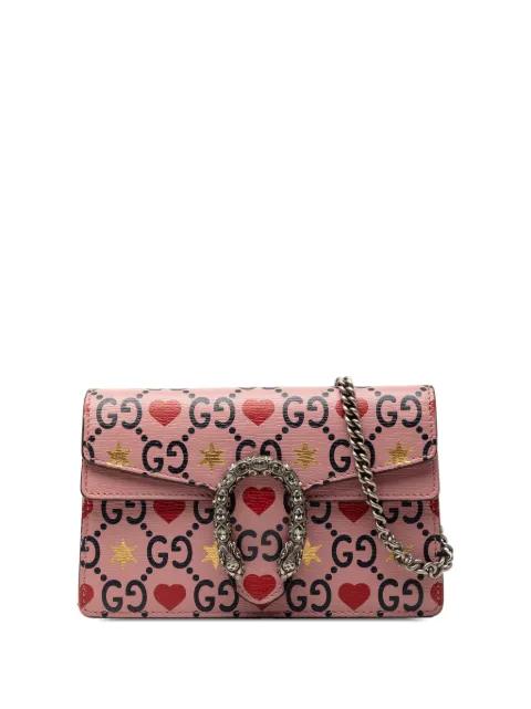 2016-2025 Mini Textured Leather Valentines Day Dionysus crossbody bag by GUCCI 