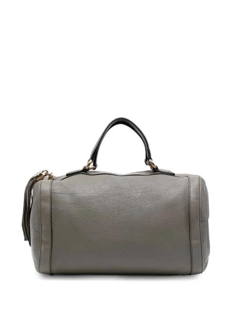2016-2025 Pebbled Calfskin Soho Cellarius boston bag by GUCCI 