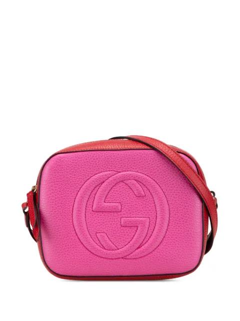 2016-2025 Small Bicolor Leather Soho Disco crossbody bag by GUCCI 
