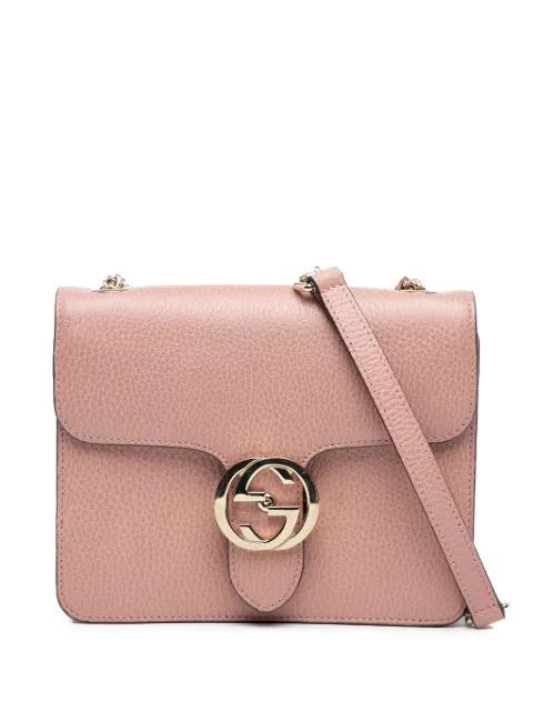 2016-2025 Small Dollar Calfskin Interlocking G crossbody bag by GUCCI 