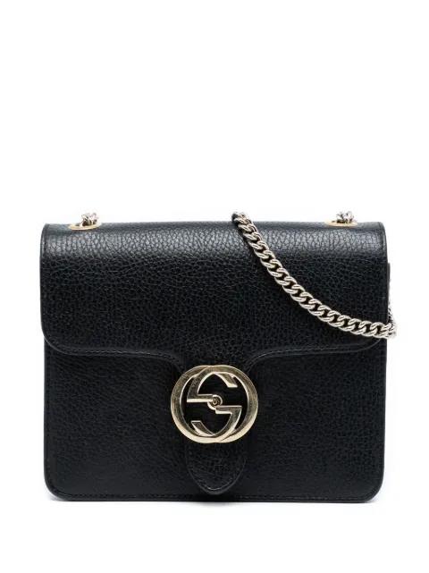 2016-2025 Small Dollar Calfskin Interlocking G crossbody bag by GUCCI 