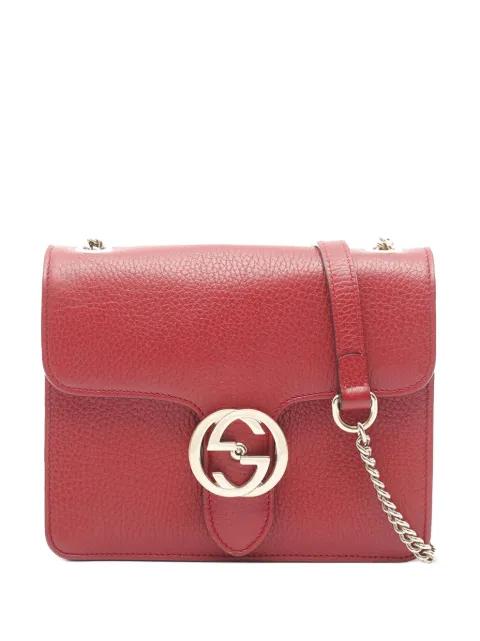 2016-2025 Small Dollar Calfskin Interlocking G crossbody bag by GUCCI 