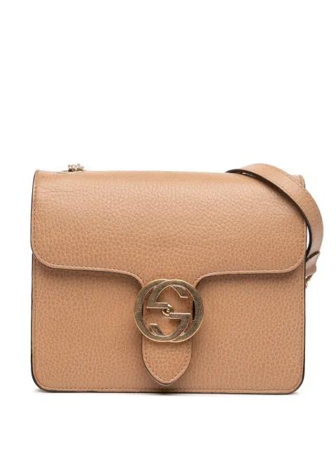 2016-2025 Small Dollar Calfskin Interlocking G crossbody bag by GUCCI 