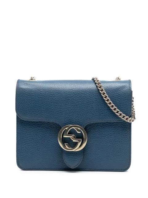 2016-2025 Small Dollar Calfskin Interlocking G crossbody bag by GUCCI 