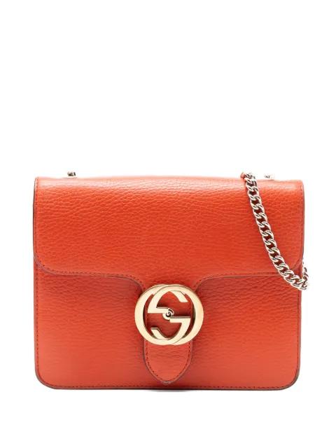2016-2025 Small Dollar Calfskin Interlocking G crossbody bag by GUCCI 