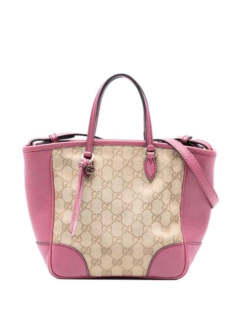 2016-2025 Small GG Canvas Bree satchel by GUCCI 