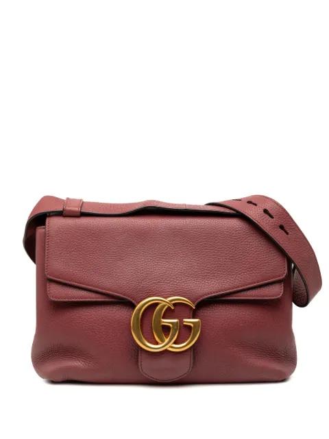 2016-2025 Small GG Marmont Leather shoulder bag by GUCCI 