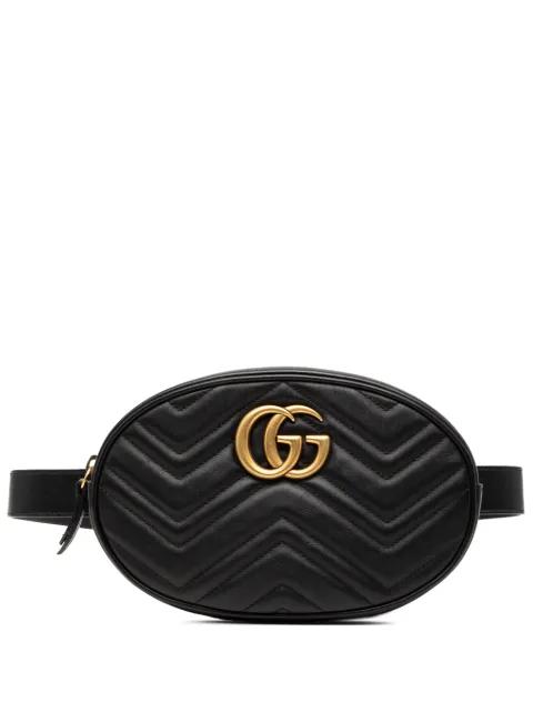 2016-2025 Small GG Marmont Matelasse Leather belt bag by GUCCI 