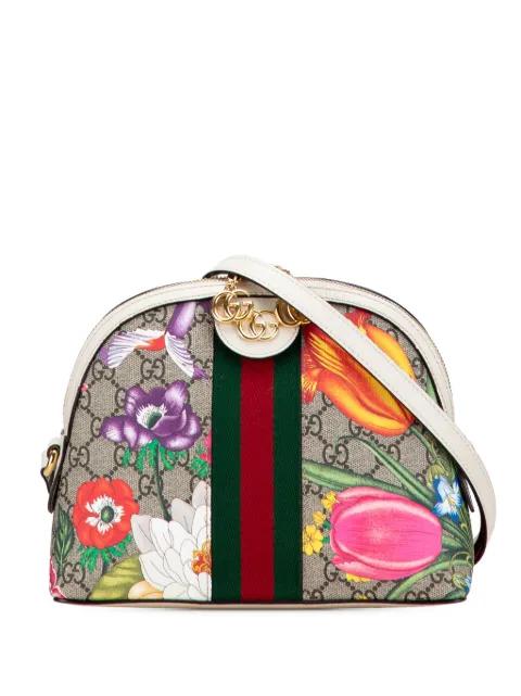 2016-2025 Small GG Supreme Flora Ophidia Dome crossbody bag by GUCCI 