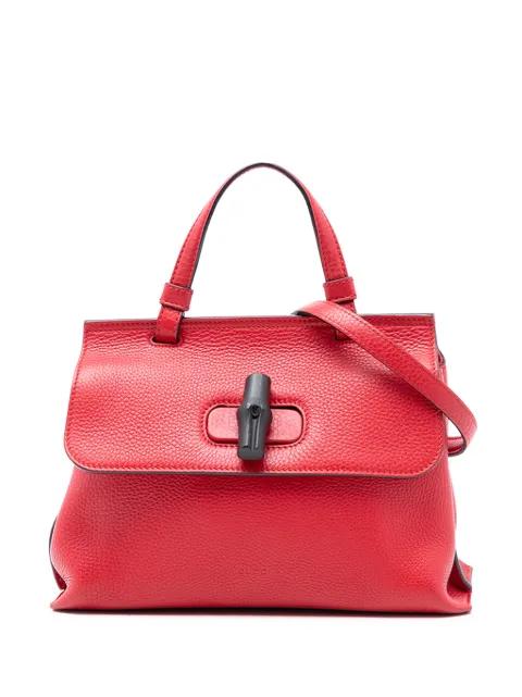 2016-2025 Small Leather Bamboo Daily satchel by GUCCI 