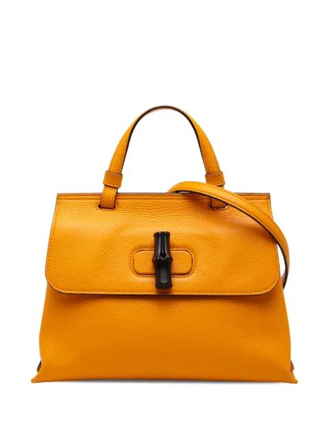 2016-2025 Small Leather Bamboo Daily satchel by GUCCI 