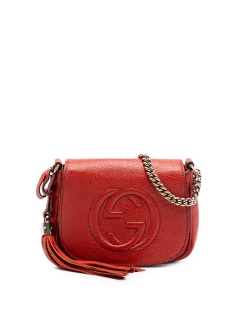 2016-2025 Small Leather Soho Chain Flap crossbody bag by GUCCI 