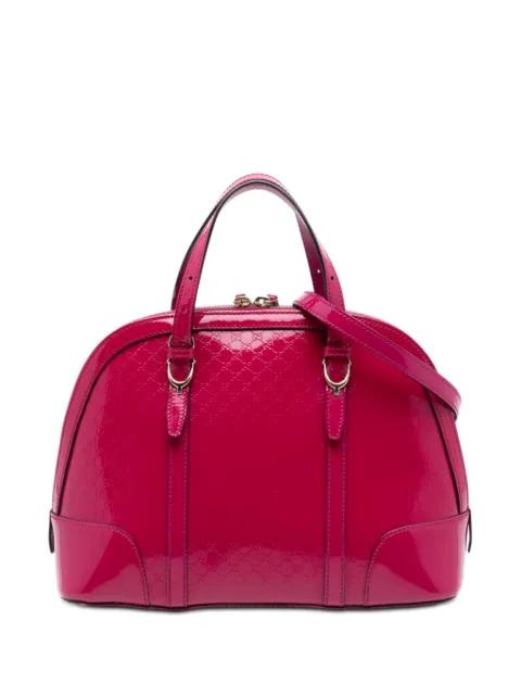2016-2025 Small Microguccissima Patent Nice Dome satchel by GUCCI 