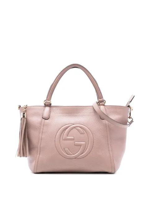 2016-2025 Small Pebbled Leather Soho Cellarius satchel by GUCCI 