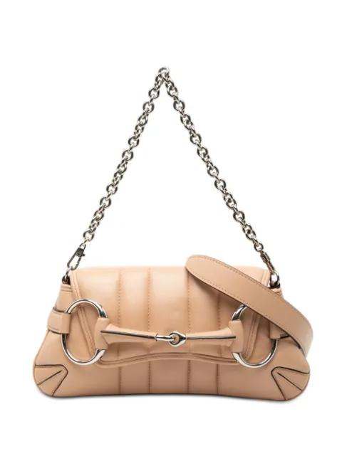 2016-2025 Small Quilted Calfskin Horsebit Chain satchel by GUCCI 