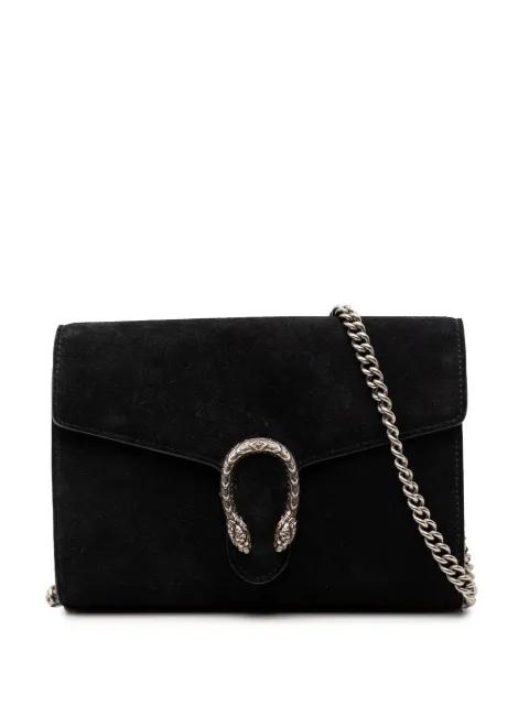 2016-2025 Suede Dionysus Wallet on Chain crossbody bag by GUCCI 