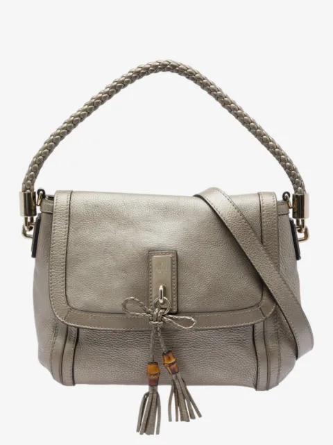 2016-2026 Calfskin Bella Flap satchel by GUCCI 