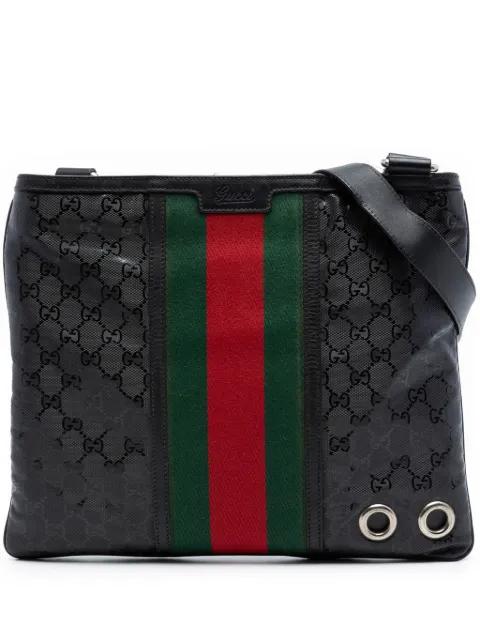 2016-2026 Fiat 500 Medium GG Imprime Web Messenger Bag crossbody bag by GUCCI 