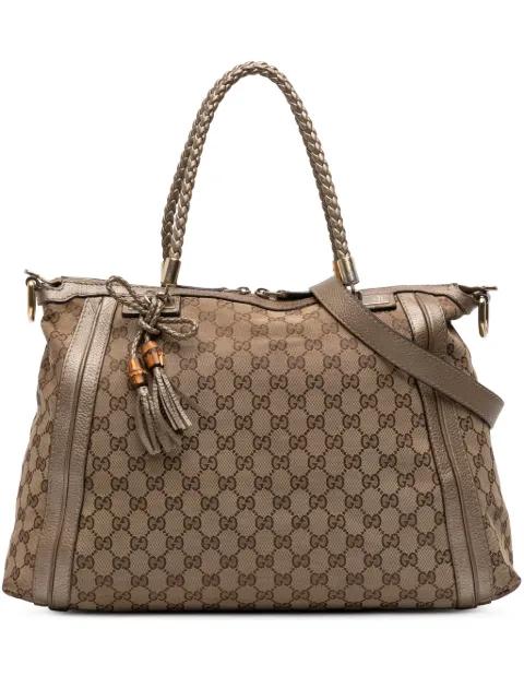 2016-2026 GG Canvas Bella Convertible Tote satchel by GUCCI 
