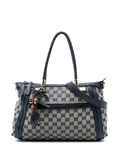 2016-2026 GG Canvas Bella satchel by GUCCI 