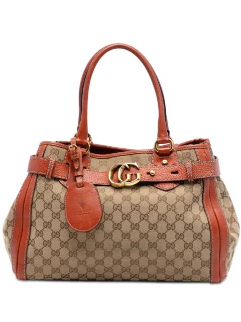 2016-2026 GG Canvas Running tote bag by GUCCI 
