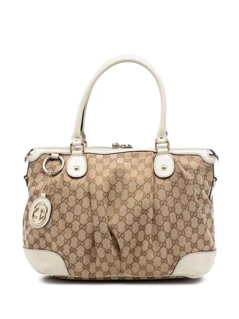 2016-2026 GG Canvas Sukey satchel by GUCCI 
