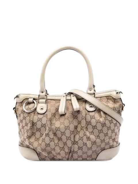 2016-2026 GG Canvas Sukey satchel by GUCCI 