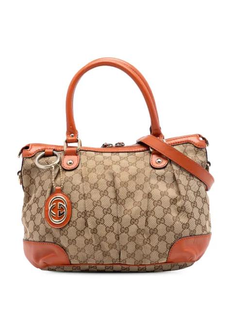2016-2026 GG Canvas Sukey satchel by GUCCI 