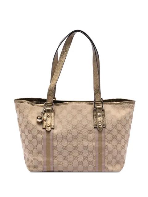 2016-2026 GG Canvas Web Jolicoeur tote bag by GUCCI 