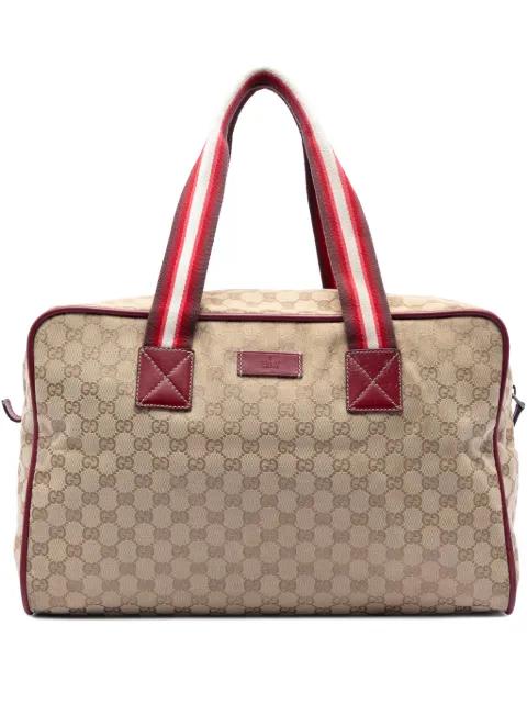 2016-2026 GG Canvas Web travel bag by GUCCI 