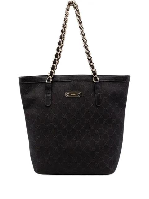 2016-2026 GG Denim Capri tote bag by GUCCI 