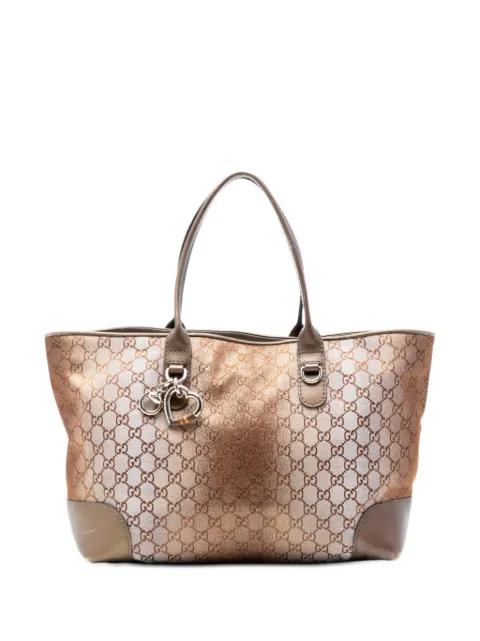 2016-2026 GG Lurex Heart Bit tote bag by GUCCI 