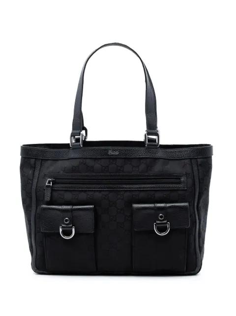 2016-2026 GG Nylon Abbey D Ring Pocket tote bag by GUCCI 