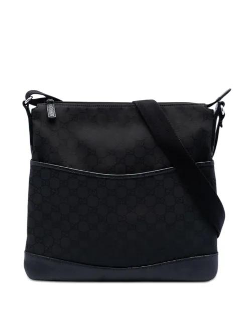 2016-2026 GG Nylon Flat Messenger Bag crossbody bag by GUCCI 