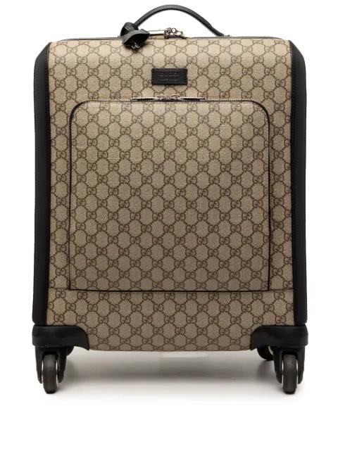 2016-2026 GG Supreme Carry On Rolling Suitcase travel bag by GUCCI 