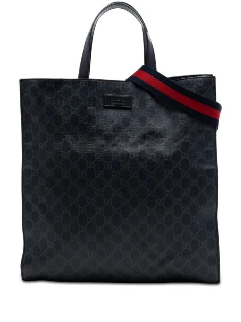 2016-2026 GG Supreme Convertible Soft Tote satchel by GUCCI 
