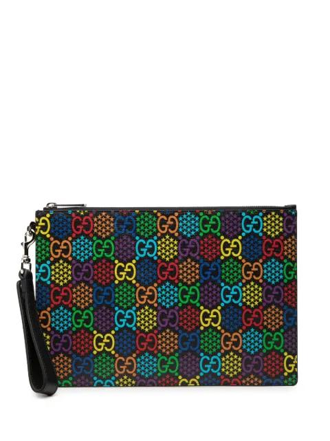 2016-2026 GG Supreme Psychedelic Zip clutch bag by GUCCI 