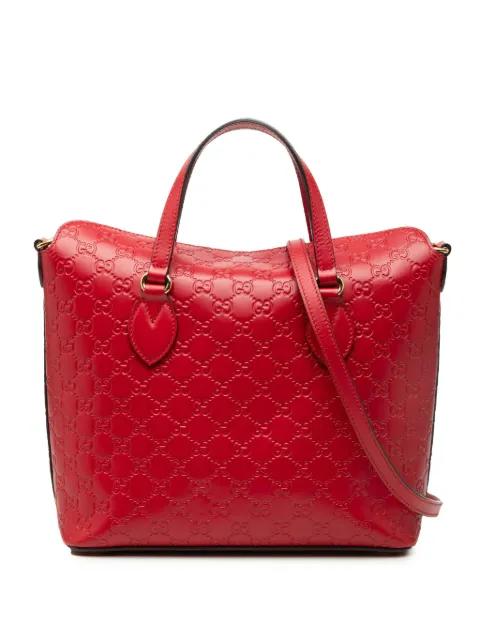 2016-2026 Guccissima Linea A Fold Over satchel by GUCCI 