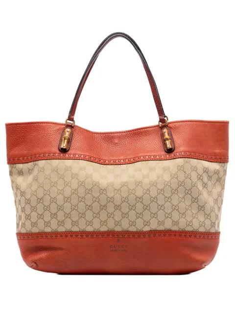 2016-2026 Large GG Canvas Laidback Crafty tote bag by GUCCI 
