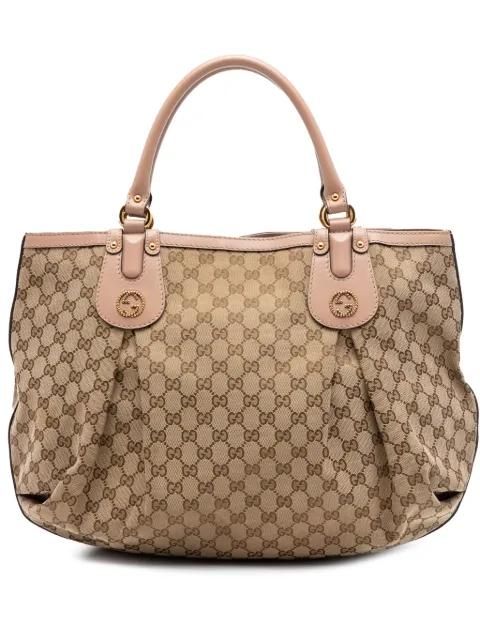2016-2026 Large GG Canvas Scarlett tote bag by GUCCI 