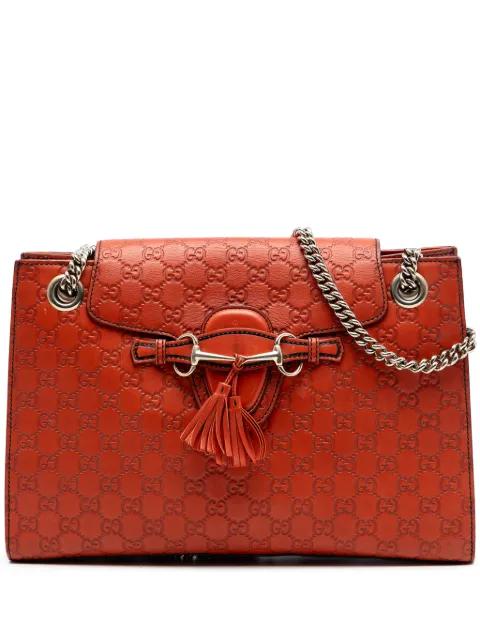 2016-2026 Large Guccissima Emily shoulder bag by GUCCI 