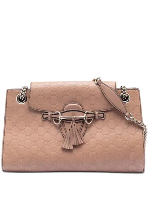2016-2026 Large Guccissima Emily shoulder bag by GUCCI 